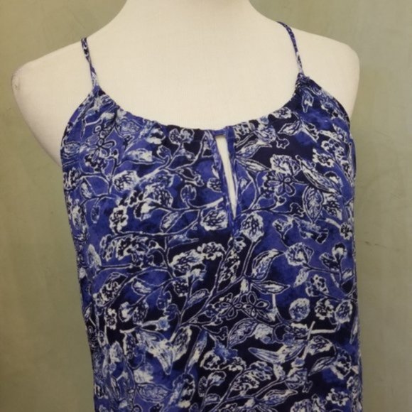 Luck Brand Floral Printed Halter Tank size XS (287) - Picture 8 of 8